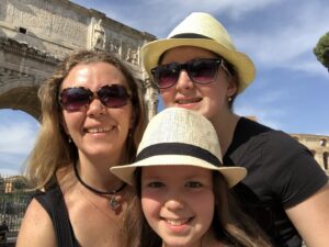 Gluten-Free Traveling Trio Family in Rome