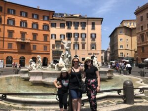 Gluten-Free Traveling Trio Family in Rome