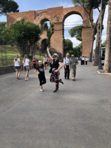 Gluten-Free Traveling Trio Family in Rome