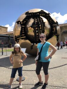 Gluten-Free Traveling Trio Family in Vatican