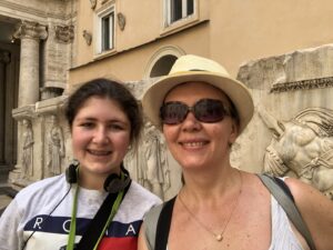 Gluten-Free Traveling Trio Family in Rome