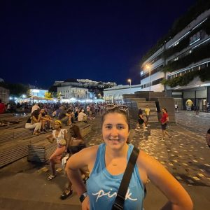 Traveling Trio Family exploring Athens, Greece - Monastiraki Square