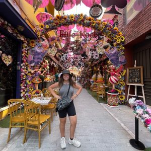 Wildly decorated restaurant, Athens, Greece