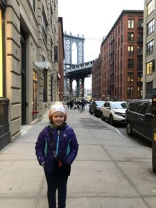 Gluten-Free Traveling Trio Family in New York (Dumbo)