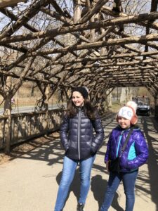 Gluten-Free Traveling Trio Family exploring New York city