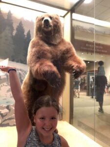 Gluten-Free Traveling Trio Family in Washington D.C. exploring Smithsonian museums